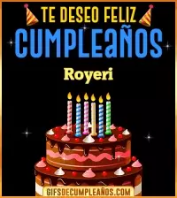 Te deseo Feliz Cumpleaños Royeri